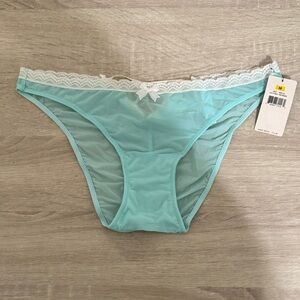 Betsey Johnson Mint Green Lace Bikini